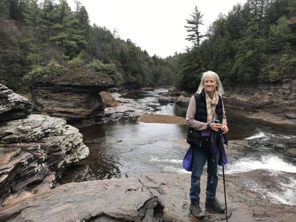 When I looked at this photo of me hiking up Swallow Falls I felt old; healing these inner wounds is a process that takes much introspection