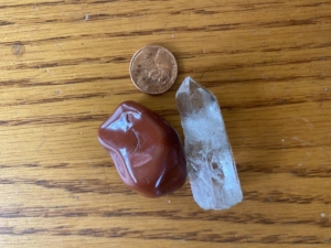 protect yourself energetically with quartz and jasper 