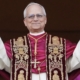 Pope Leo XIV blesses with raised hands